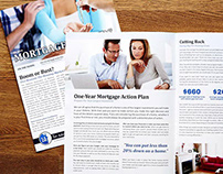 1st Advantage Mortgage Printed Newsletter Redesign