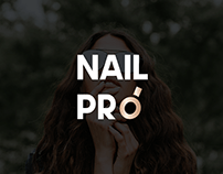 Nail artist logo design