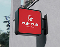 Tuk Tuk - Asian Food - Logo & Visual Identity