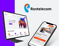 Rostelecom: Telecom company website development