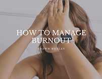 How To Manage Burnout