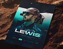 Poster "Lewis Hamilton