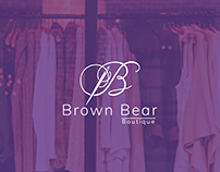 Brown bear boutique logo