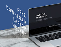 Free Download Laptop Mockup