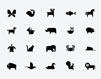 Animal Icon Set for Adobe XD