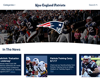 NFL Team Homepage