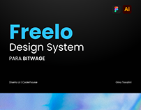 Freelo Design System for BitWage · Diseño UI