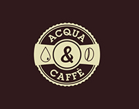 Acqua & Caffè Logo Design