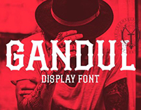 Gandul typeface