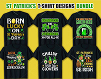 St Patrick’s Day T Shirt Design Bundle