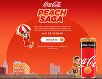 Coca-Cola | Peach Saga Browser Game