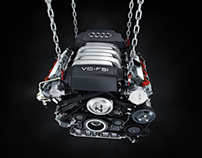 AUDI V6 FSI Engine