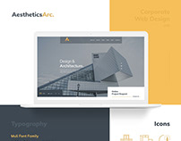 AestheticsArc. Web Design