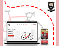 Roar Bikes Website + App Design