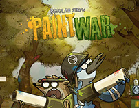 PAINTWAR. Cartoon Network - Regular Show