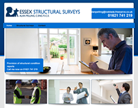 Structural Surveys Web Design