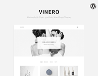 Vinero - Clean and Minimal WP Theme [Awwwards Nominies]