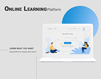 Sahmino Online Learning Platform UI Design