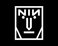 Trent Reznor NIN Logo pixel Face