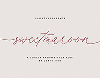 Sweetmaroon Lovely Handwritten Font