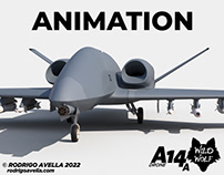 A10 Warthog Successor Concept - Drone