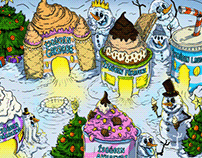 Winter wonderland, the perfect time for an Ice cream.