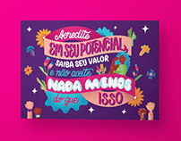 Postcard 'Você é Fantástica' - Editora MOL