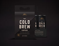 Cold Brew Coffee Package Design