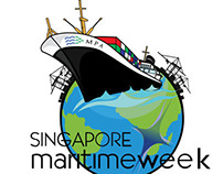 T-Shirt Design: Singapore Maritime Week 2013