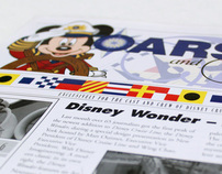 Disney Cruise Line "Oars & Ears" graphics