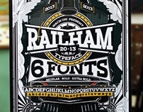 RAILHAM - Great Western TYPEFACE
