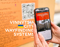 Vinnytsia city wayfinding systems