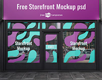 FREE Storefront MOCKUP