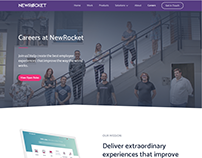 NewRocket Careers - Page Design