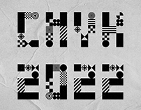 CMYK - Unique Display Typeface