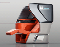 Plane Seat Concept Visualization