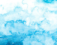 Free 6 All Blue Abstract Watercolor Background