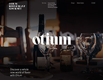 Otium Restaurant | Rebranding