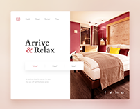 Hotel Website Concept | web