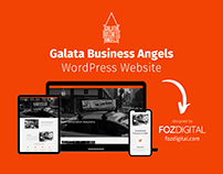 Galata Business Angels WordPress Website