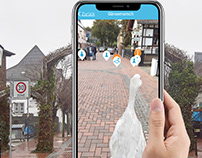 MonChronik geobased augmented reality app