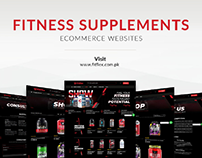 ECOMMERCE WEBSITE FOR FITNESS SUPPLEMENTS COMPANY