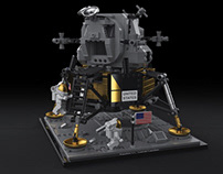 LEGO Lunar Lander - CGI