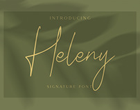 Heleny - Signature Script Font (Free Download)