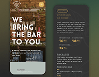 Mobile Bar Company - Web Design