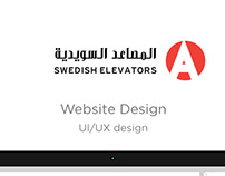 Swedish Elevators website Ui Ux design