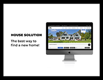 House solution Website design UI/UX