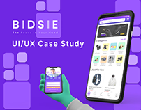 Bidsie Reverse Auction Platform - UI/UX Case Study