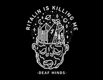 Deaf Minds T-shirt Design
