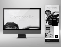 Garçonette - Font and website